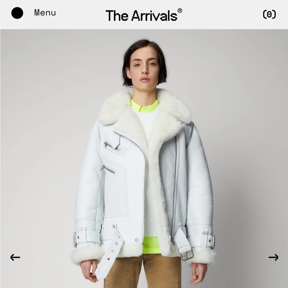 The ARRIVALS MOYA IV SHEARLING JACKET